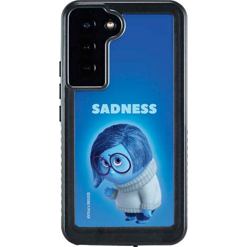 Disney Inside Out Sadness Portrait Galaxy S24 Plus Waterproof Case
